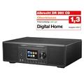 Albrecht DR 890 CD,DAB+,UKW,Internet Schwarz, Holzgehäuse, DLNA, UNDOK, USB