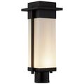 Justice Fusion™ Pacific 18" High Matte Black LED Post Light