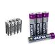 ANSMANN Extreme Lithium Batterie AA Mignon 8er Pack - 1,5V, LR6 - hohe Kapazität, extrem leich, 700% mehr Power & VARTA Lithium AAA Micro LR03 Batterien (4er Pack)