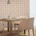 Brown and Beige Geometric Basic Peel and Stick Removable Wallpaper 2434