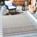 SAFAVIEH Courtyard Charmaine Indoor/ Outdoor Waterproof Patio Backyard Rug