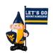 West Virginia Mountaineers Flag Holder Gnome