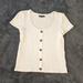 American Eagle Outfitters Tops | American Eagle Top | Color: White | Size: M