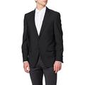 Bugatti Men's 793000 -99801 Plain Blazer, Black (Schwarz 59), 42S (Manufacturer Size: 29)