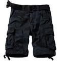 KOCTHOMY Men's Classic Cotton Cargo Shorts Casual Relaxed Fit with Multi Pocket E Camo 32