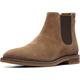 Clarks Men's Jaxen Chelsea Boot, Taupe Suede, 9.5 UK