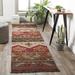 Brown/Red 120 x 0.01 in Area Rug - The Twillery Co.® Provincetown Southwestern Handmade Flatweave Multicolor Area Rug | 120 W x 0.01 D in | Wayfair