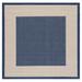 Blue/Navy 79 x 0.2 in Area Rug - Sand & Stable™ VIlmar Navy/Beige Indoor/Outdoor Area Rug Polypropylene | 79 W x 0.2 D in | Wayfair