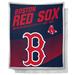 MLB 192 Red Sox New School Mink Sherpa Throw
