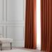 Exclusive Fabrics Persimmon Bellino Room Darkening Curtain (1 Panel)