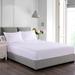 Microfiber Stain Water Resistant Fitted Bed Protector Set - White