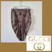 Gucci Skirts | Authentic Gucci Brown Silk Skirt | Color: Brown/Tan | Size: 8