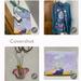 Disney Bags | Dumbo/Loungefly Crossbody+Wallet+Keychain+2x Hoodie | Color: Green/Purple | Size: 4 Piece Set = Disney & Levi’s
