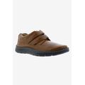 Men's MANSFIELD II Velcro® Strap Shoes by Drew in Brown Calf (Size 10 EE)