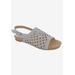 Women's Newable Sandal by Bellini in Silver Woven (Size 7 M)