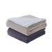 Soft Sherpa Reversible 15lb Weighted Blanket with Washable Cover by Levinsohn Textiles in Taupe Ivory