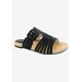 Women's Nikole Slide Sandal by Bellini in Black Faux Nubuck (Size 8 1/2 M)