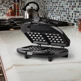 Brentwood Standard Waffle Maker, Stainless Steel | 9.6 W in | Wayfair 95083210M