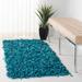 SAFAVIEH Handmade Leather Shag Carlijn Modern Leather Rug