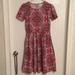 Lularoe Dresses | Euc Lularoe Amelia, Sz S | Color: Pink | Size: S