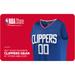 LA Clippers NBA Store eGift Card ($10-$500)
