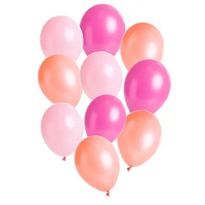 ecoBallons Rosatöne, 26 cm Ø, 30 Stück Image