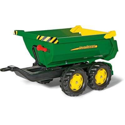 Rolly Toys - Anhänger Trettraktor, Kipper John Deere, Alter 3-10 Jahre, 4 Reifen