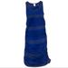 Converse Dresses | Converse Athletic Ruched Jersey Dress | Color: Black/Blue | Size: M