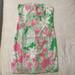 Lilly Pulitzer Dresses | Lily Pulitzer Strapless Dress | Color: Green/Pink | Size: 2