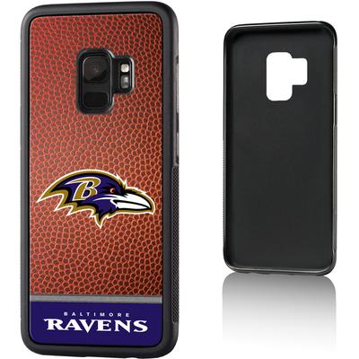 Baltimore Ravens Galaxy Bump Case with Football Design
