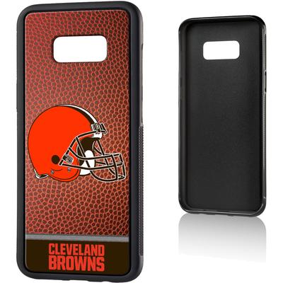 Cleveland Browns Galaxy Bump Case with Football Design