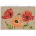 "Liora Manne Ravella Icelandic Poppies Indoor/Outdoor Rug Neutral 24""x36"" - Trans Ocean Import Co RVL23227212"