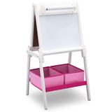 MySize Double-Sided Storage Easel in Bianca White - Delta Children TE87600GN-130