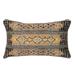 "Liora Manne Marina Tribal Stripe Indoor/Outdoor Pillow Black 12""x18"" Pillow - Trans Ocean Import Co 7MR5S805748"