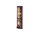 Red Barrel Studio® Corner Curio Cabinet Wood/Glass in Brown | 71 H x 16 W x 16 D in | Wayfair FCD10411EE2A4D5E87F8F8123330965F