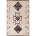 Geometric Moroccan Oriental Tribal Area Rug Wool Hand-knotted Carpet - 6'2" x 9'3"