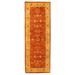 ECARPETGALLERY Hand-knotted Pako Persian 18/20 Dark Copper Wool Rug - 3'0 x 8'5