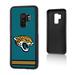 Jacksonville Jaguars Galaxy Stripe Design Bump Case
