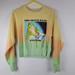 Disney Sweaters | Disney Sleeping Beauty Ombre Sweater Tie Dye Sz S | Color: Green/Yellow | Size: S