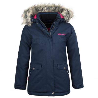 Trollkids - Girl's Oslo Coat XT - Mantel Gr 98 blau