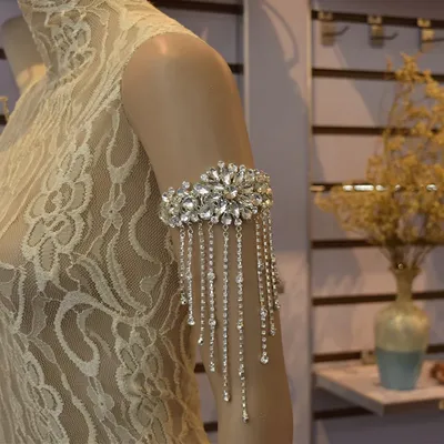 CuiEr – Bracelet de luxe en spirale avec strass pour femmes manchette de bras extensible bijoux