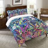 Underwater City Life King Comforter