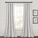 Lush Decor Farmhouse Stripe Yarn Dyed Cotton Window Curtain Panel Pair