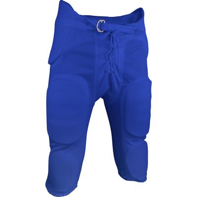 Sports Unlimited Double Knit Adult Integrated Football Pants Royal