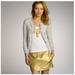 J. Crew Skirts | J Crew Metallic Silk Mini Skirt Gold | Color: Gold | Size: 2