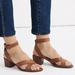 Madewell Shoes | Madewell - Samira Ankle Strap Sandal Size 9 | Color: Brown | Size: 9