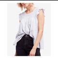 Free People Tops | Free People Coconut Gathered Top In Lavender | Color: Purple | Size: S