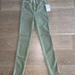 Free People Jeans | Free People High Waist Ankle Jeggings Army Green S | Color: Green | Size: 24