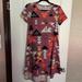 Lularoe Dresses | Lularoe Disney Dress | Color: Orange/Pink | Size: Xxs