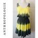 Anthropologie Dresses | Anthropologie Cloth & Stone~Tie Dye Dress~M/L~$118 | Color: Green/Yellow | Size: L